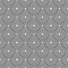 Outlined circles pattern design