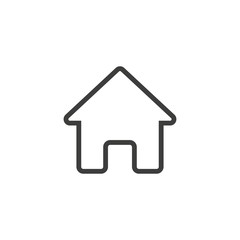 House icon on white background