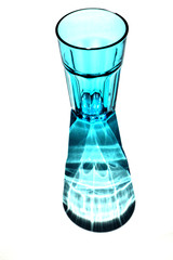 glass of water isolated