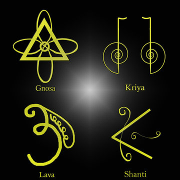 Simboli Karuna Reiki 2&deg; livello