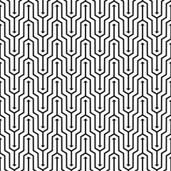 Ziggurat pattern designs