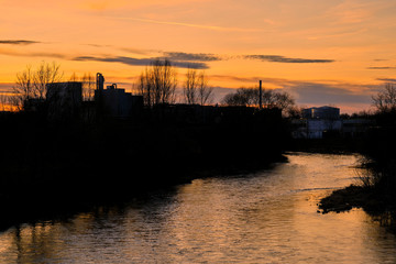 Elsteraue bei der Stadt Zeitz, Burgenlandkreis, Sachsen-Anhalt, Deutschland