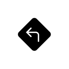 traffic signs vector icon design on white background Perfect for traffic signs