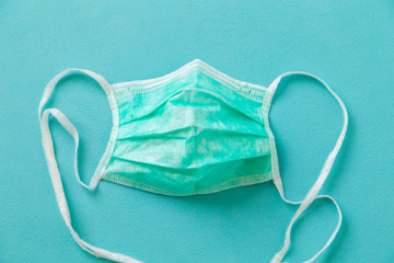 Medical face protection mask