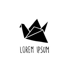 Obraz premium origami doodle icon