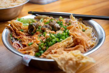 Picture of Luosifen or rice noodles with snail