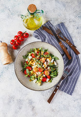 Green salad with vegetables