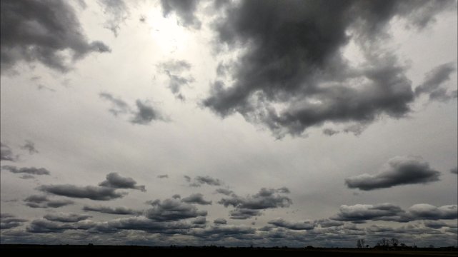 clouds in the sky