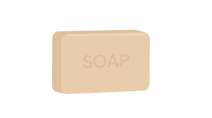 Vector Illustration of a Soap Bar