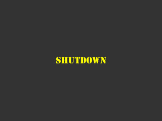 Shutdown
