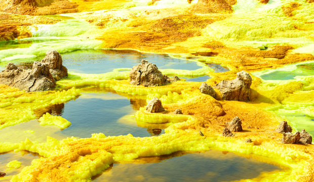 Dallol, Danakil Depression, Ethiopia