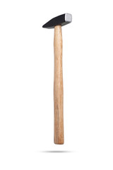  small construction hammer isolated on a white background