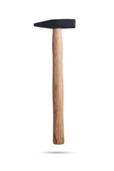  small construction hammer isolated on a white background