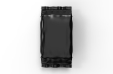 Blank Sanitary Napkin Packaging For Branding And Mock Up. 3d render illustration.