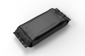 Blank Sanitary Napkin Packaging For Branding And Mock Up. 3d render illustration.