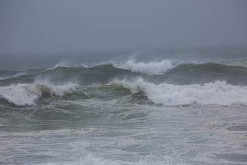 Waves Crashing