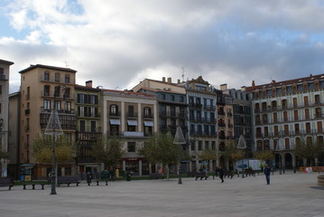 Pamplona is an ancient city in Navarro province in Spain