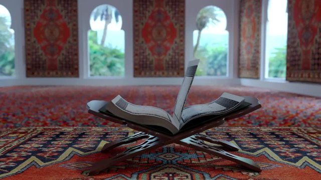3D Quran  with flipping pages