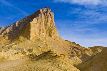 Fototapeta premium Colorful Death Valley National Park, Zabriskie in Winter