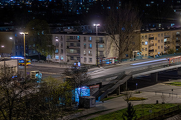 ulica nocą © Henryk Olszewski