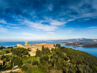 Populonia coastline