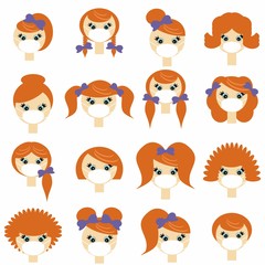 nice girls in medicals masks 