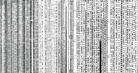 Obraz premium Rough testure. Worn down wallpaper pattern design. Broken plaster grunge damask effect. Distressed overlay texture design. Vector illustration. Eps10.