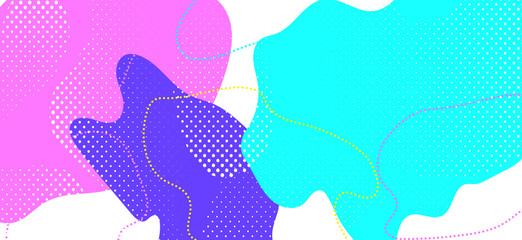 Colorful Funny Texture. Vector Wave Design. 