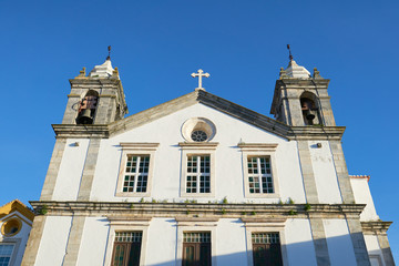 Fototapeta na wymiar Savior church igreja do salvador in Elvas Alentejo, Portugal
