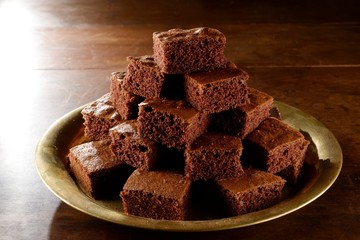 Bolo de Chocolate com calda