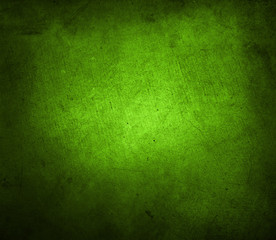 Green concrete wall