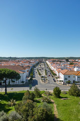 Fototapeta na wymiar Vila Vicosa castle view in alentejo, Portugal