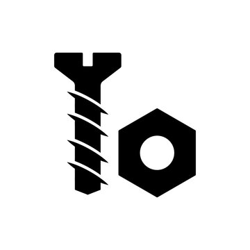 Nut and bolt icon.