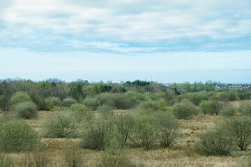 The Views from Cairnstone Mount in Irvine North Ayrshire Scotland.