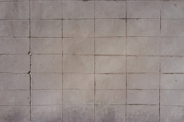 Background - white square white concrete wall for your design. Old wall