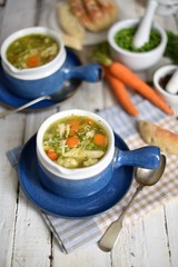 Chicken Soup  with vegetables