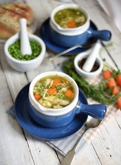 Chicken Soup  with vegetables