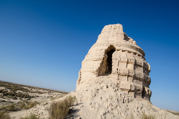 Watchtower Dessert Dunhaung Ancient City Ruins Two