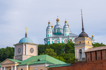 The central historical part of the ancient city of Smolensk. Architectural ensemble of Assumption...