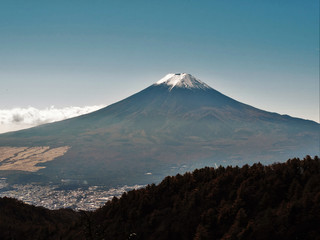 Mount Fuji landscape in Japan