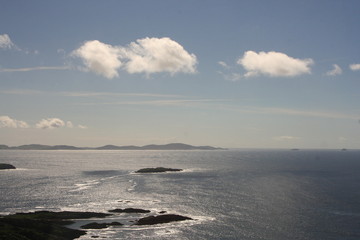 Obraz premium sunset over the sea