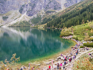 Eye of the Sea - Morskie Oko lake in the Tatra Mountains, in southern Poland. © Maciej