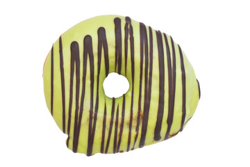 doughnut isolated on white background.