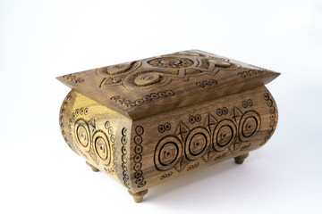 Famous Ukranian Handmade Wooden Box