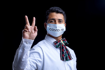 mexican mariachi social distancing greetings, due to coronavirus pandemic