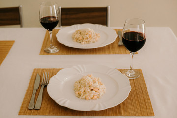 Risoto à dois
