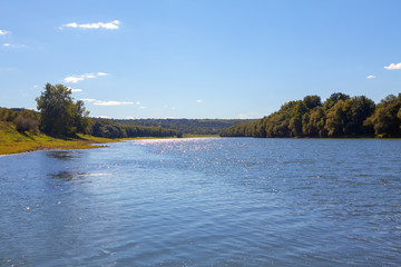 scenery of flowing river water 