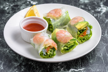 エビの生春巻き