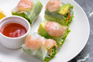 エビの生春巻き