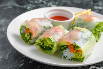 エビの生春巻き